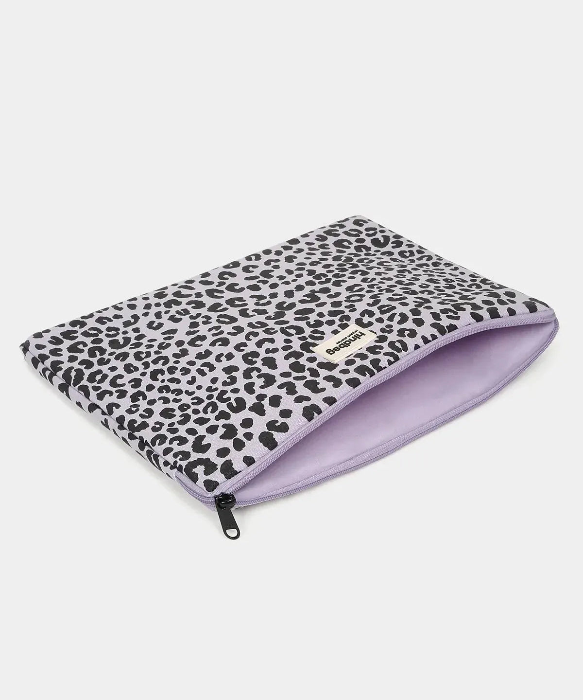 Hindbag - AVA M Laptoptasche (15/16 Zoll) | Lila Leopard - Laptoptasche - ROSA ECK Concept Store