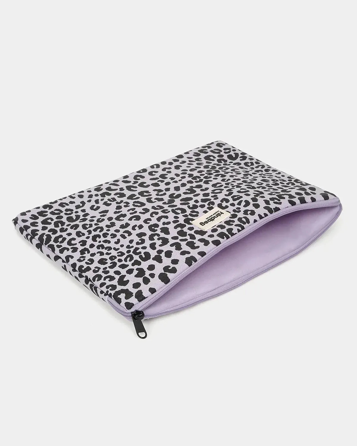 Hindbag - AVA M Laptoptasche (15/16 Zoll) | Lila Leopard - Laptoptasche - ROSA ECK Concept Store