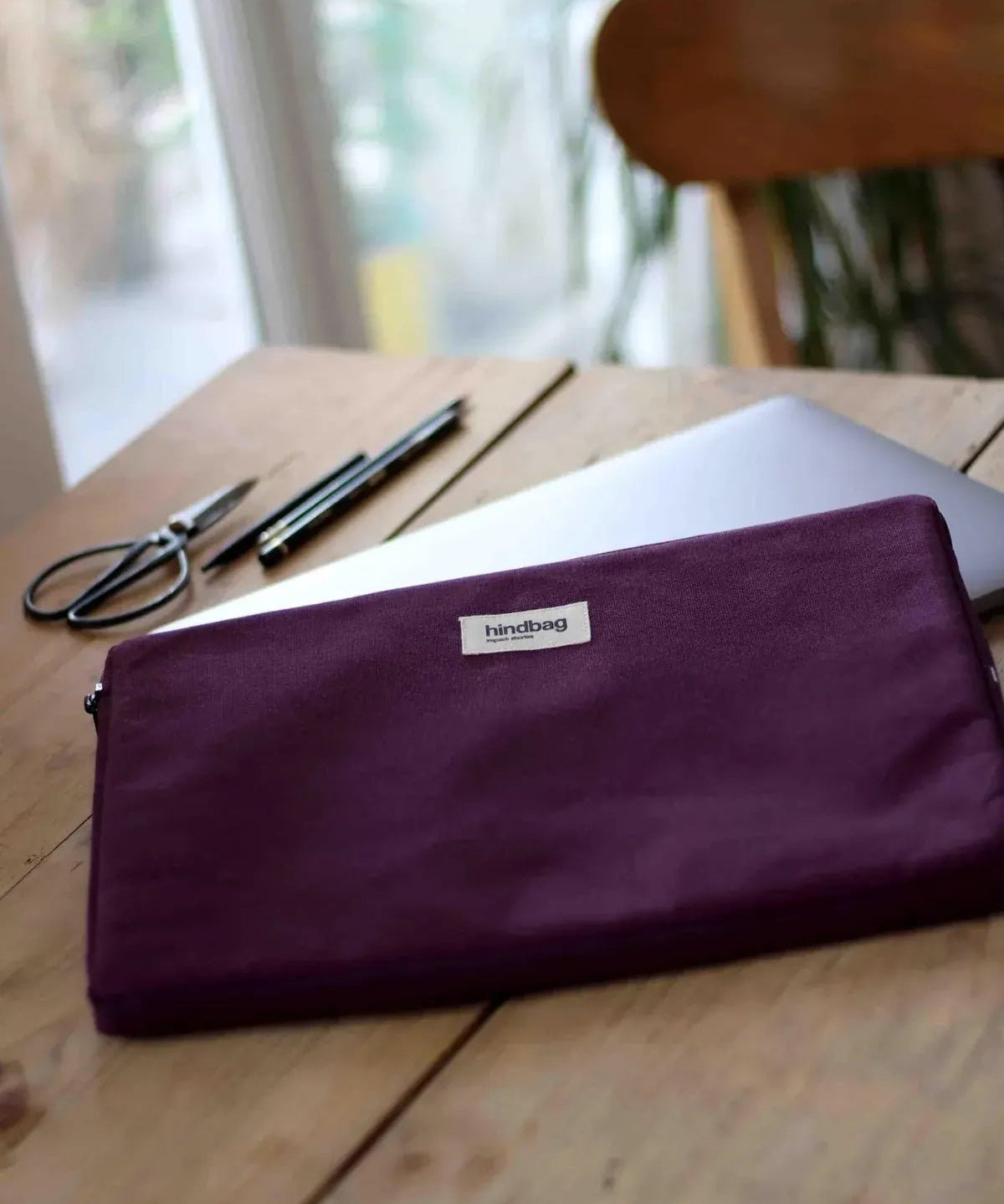 Hindbag - AVA M Laptoptasche (15/16 Zoll) | Pflaumenlila - Laptoptasche - ROSA ECK Concept Store