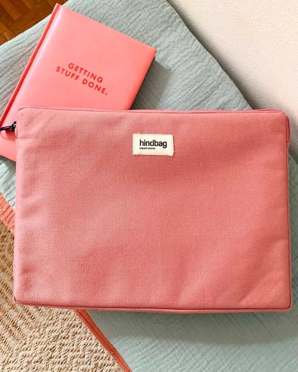 Hindbag - AVA M Laptoptasche (15/16 Zoll) | Rosa - Laptoptasche - ROSA ECK Concept Store