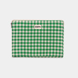 Hindbag - AVA S Laptoptasche (13 Zoll) • Grün Kariert - Laptoptasche - ROSA ECK Concept Store
