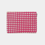 Hindbag - AVA S Laptoptasche • Rosa Kariert - Laptoptasche - ROSA ECK Concept Store