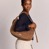 BIANCA Schultertasche • Cord Macchiato