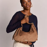 BIANCA Schultertasche • Cord Macchiato