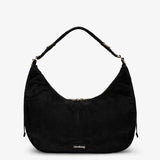 BIANCA Schultertasche • Cord Schwarz