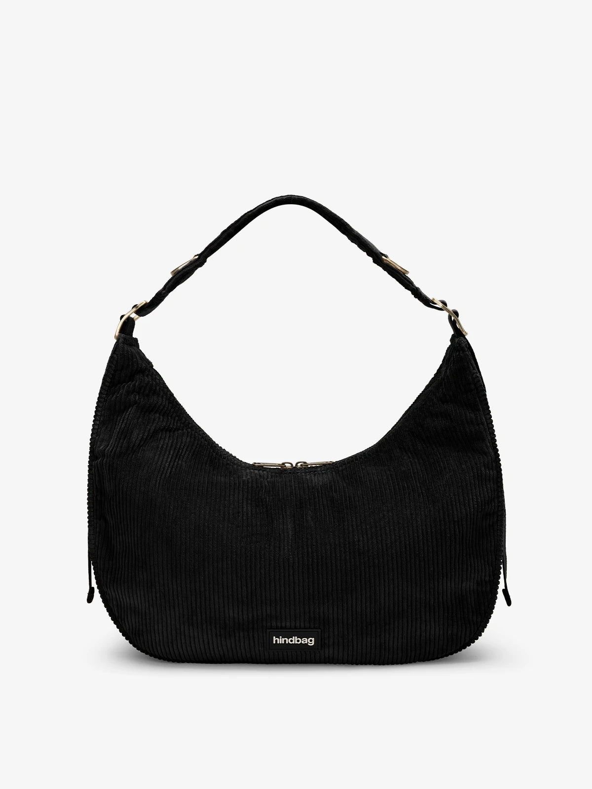 BIANCA Schultertasche • Cord Schwarz