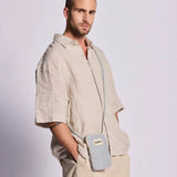 BILL Handytasche • Feine Streifen Blau