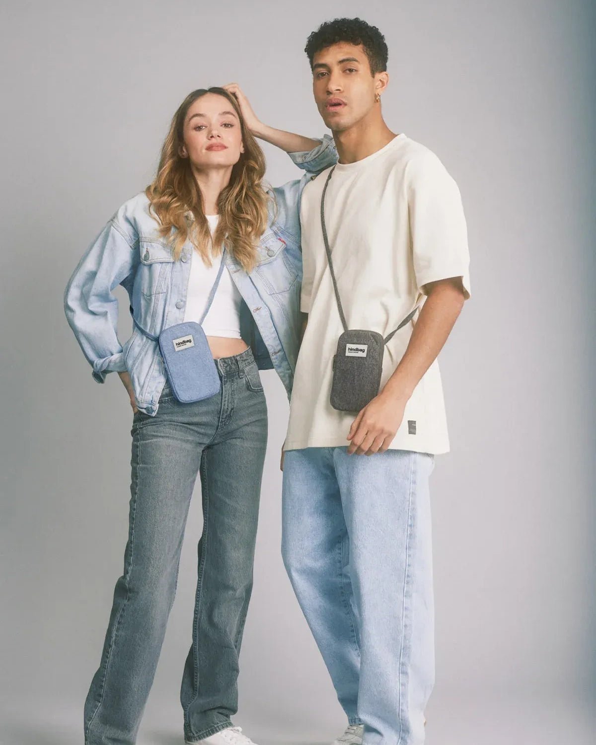 Hindbag - BILL Handytasche • Jeans Blau - ROSA ECK