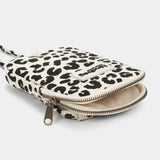 Hindbag - BILL Handytasche • Leopard Naturweiß - Tasche - ROSA ECK Concept Store