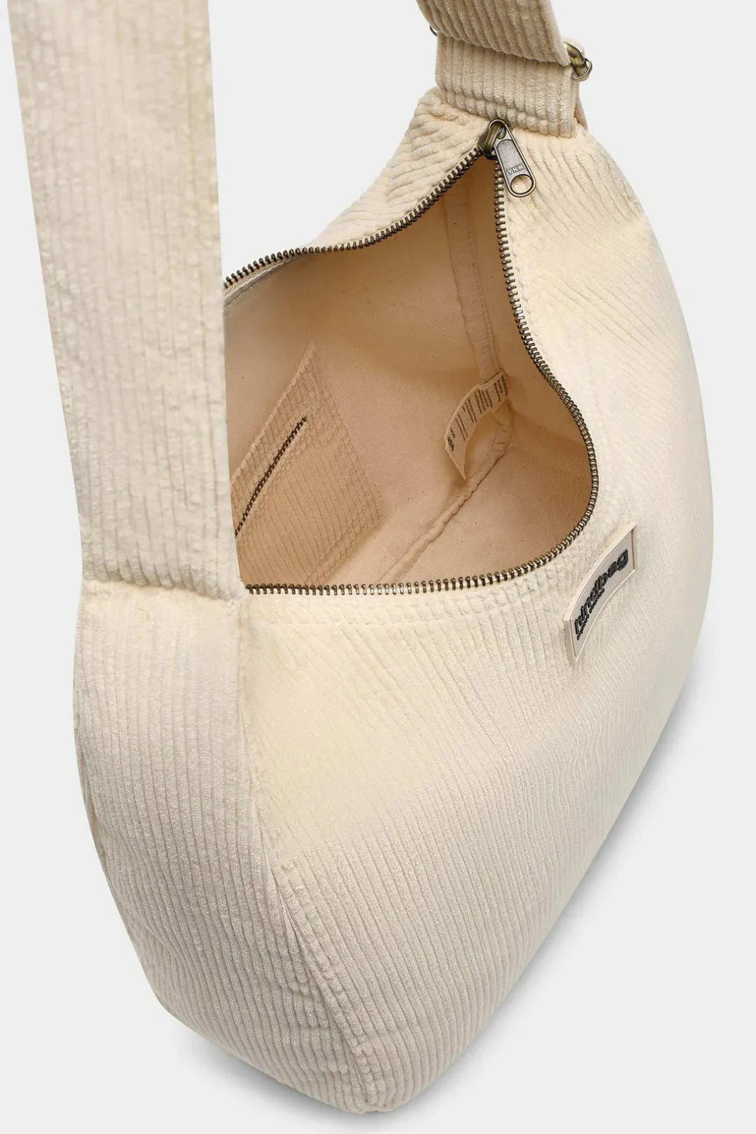 Hindbag - CLAIRE Hobo - Tasche • Cord Beige - Schultertasche - ROSA ECK