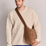 CLAIRE Hobo-Tasche • Cord Macchiato