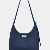 Hindbag - CLAIRE Hobo - Tasche • Cord Marineblau - Schultertasche - ROSA ECK
