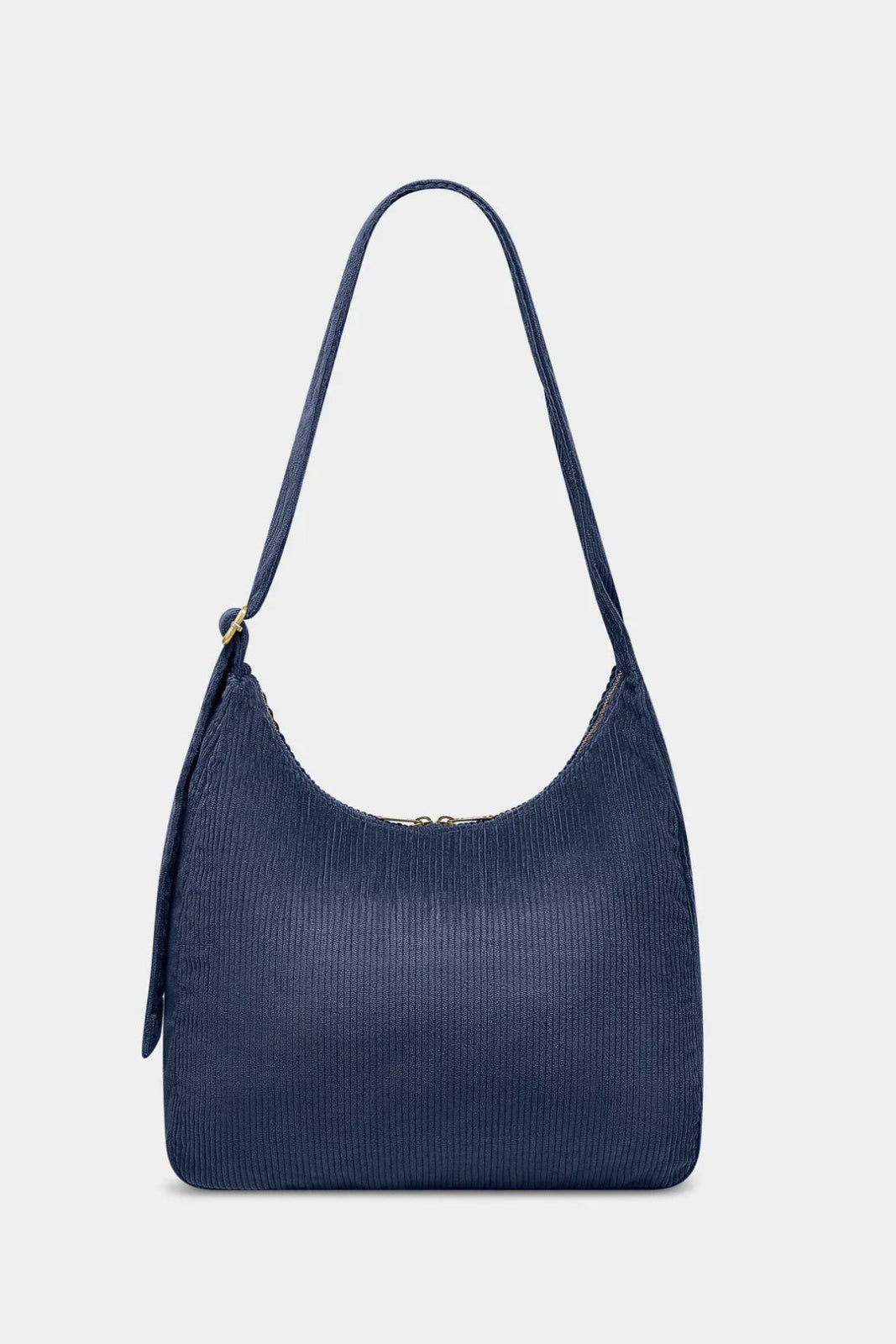 Hindbag - CLAIRE Hobo - Tasche • Cord Marineblau - Schultertasche - ROSA ECK