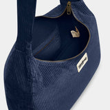 Hindbag - CLAIRE Hobo - Tasche • Cord Marineblau - Schultertasche - ROSA ECK