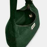 Hindbag - CLAIRE Hobo - Tasche • Cord Tannengrün - Schultertasche - ROSA ECK