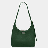 Hindbag - CLAIRE Hobo - Tasche • Cord Tannengrün - Schultertasche - ROSA ECK