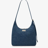 Hindbag - CLAIRE Hobo-Tasche • Denim Dunkelblau - ROSA ECK