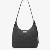 CLAIRE Hobo-Tasche • Denim Dunkelgrau