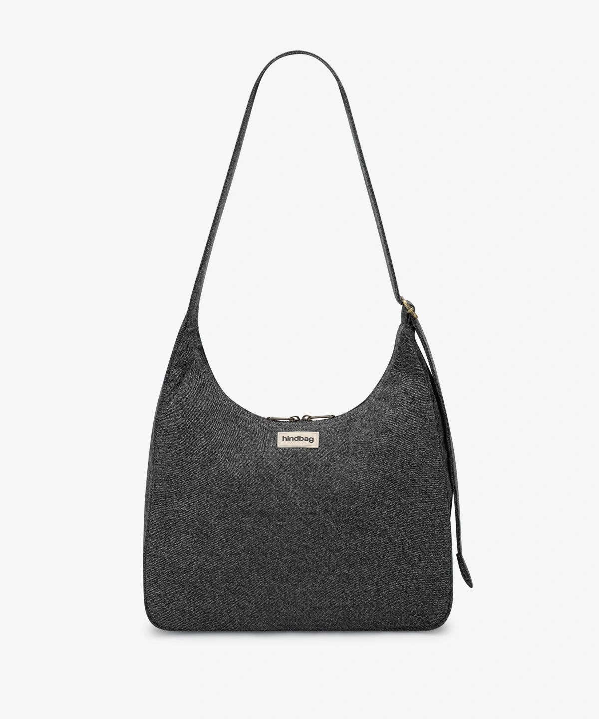 Hindbag - CLAIRE Hobo-Tasche • Denim Dunkelgrau - ROSA ECK
