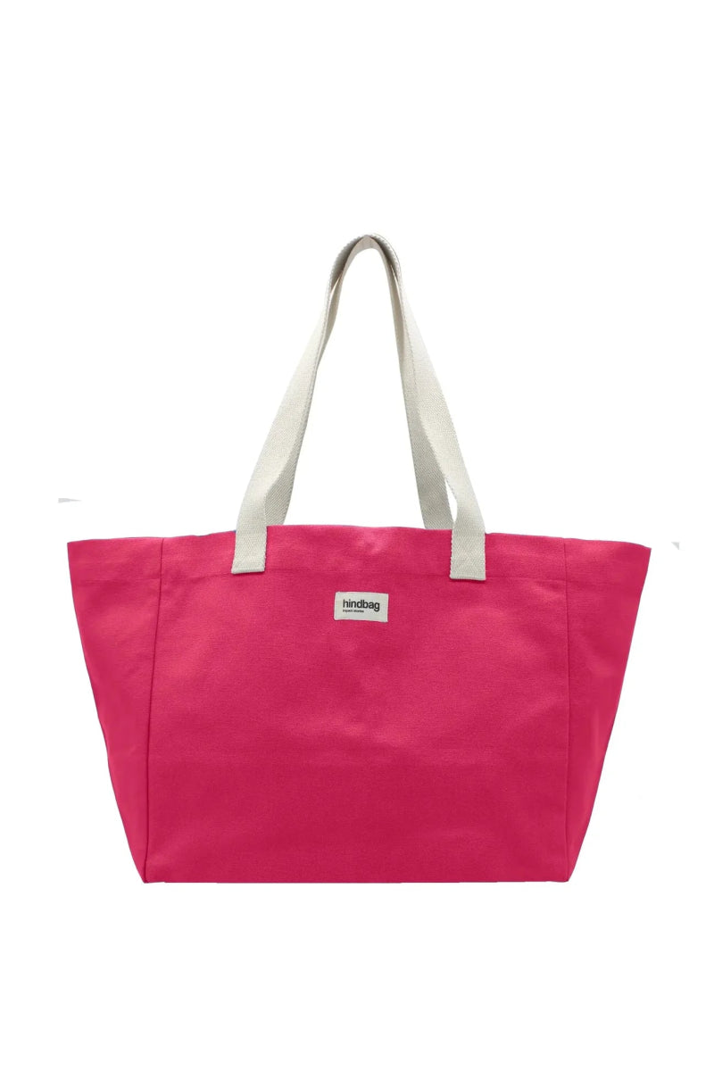 Hindbag - CLAUDE Einkaufstasche Fuchsia - ROSA ECK