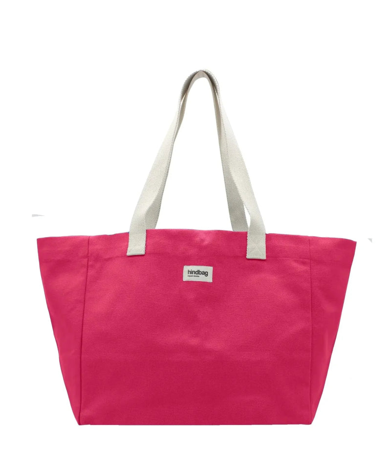 Hindbag - CLAUDE Einkaufstasche Fuchsia - ROSA ECK