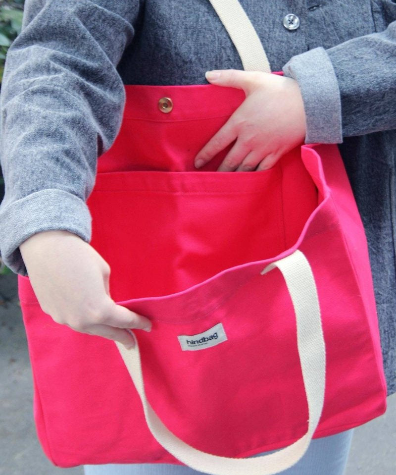 Hindbag - CLAUDE Einkaufstasche • Fuchsia - Tasche - ROSA ECK