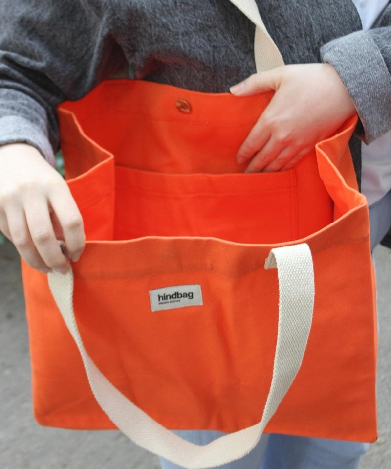 Hindbag - CLAUDE Einkaufstasche • Orange - Tasche - ROSA ECK