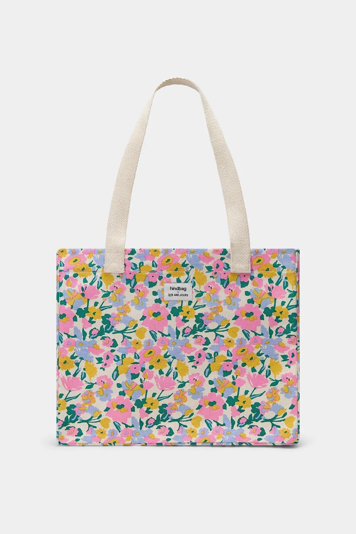 Hindbag - CLAUDE Einkaufstasche • Pastel Bloom - ROSA ECK