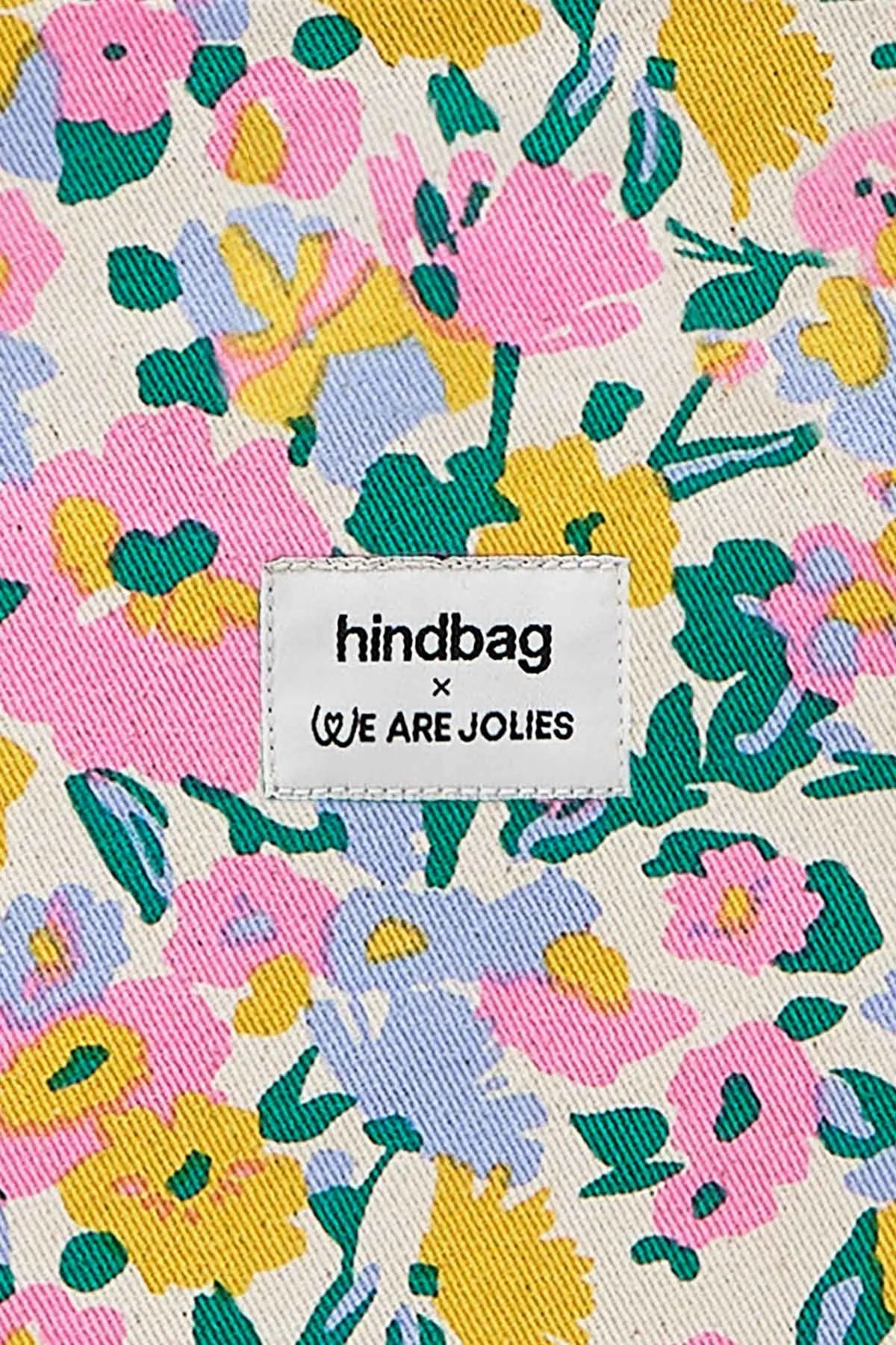 Hindbag - CLAUDE Einkaufstasche • Pastel Bloom - ROSA ECK