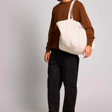 Hindbag - CLAUDE Einkaufstasche • Teddy Weiß - Tasche - ROSA ECK