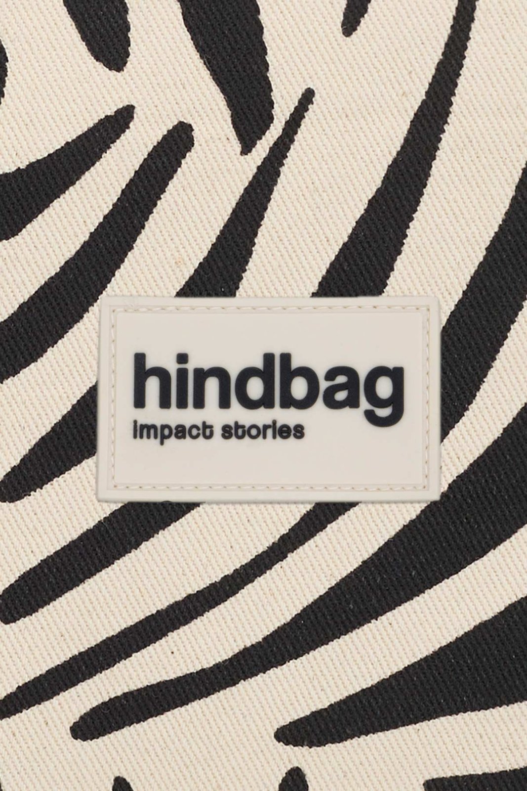 Hindbag - CLAUDE Einkaufstasche • Zebra Naturweiß - Tasche - ROSA ECK