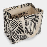 Hindbag - CLAUDE Einkaufstasche • Zebra Naturweiß - Tasche - ROSA ECK