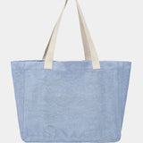 Hindbag - CLAUDE Handtuchtasche • Frottee Blau - ROSA ECK Concept Store