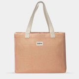 Hindbag - CLAUDE Shopper • Geflochten Koralle - ROSA ECK