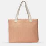 Hindbag - CLAUDE Shopper • Geflochten Koralle - ROSA ECK