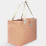 Hindbag - CLAUDE Shopper • Geflochten Koralle - ROSA ECK