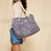Hindbag - CLAUDE Tragetasche | Leopard Lilas - ROSA ECK Concept Store