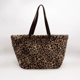 Hindbag - CLAUDE Tragetasche • Teddy Leopard - Tasche - ROSA ECK