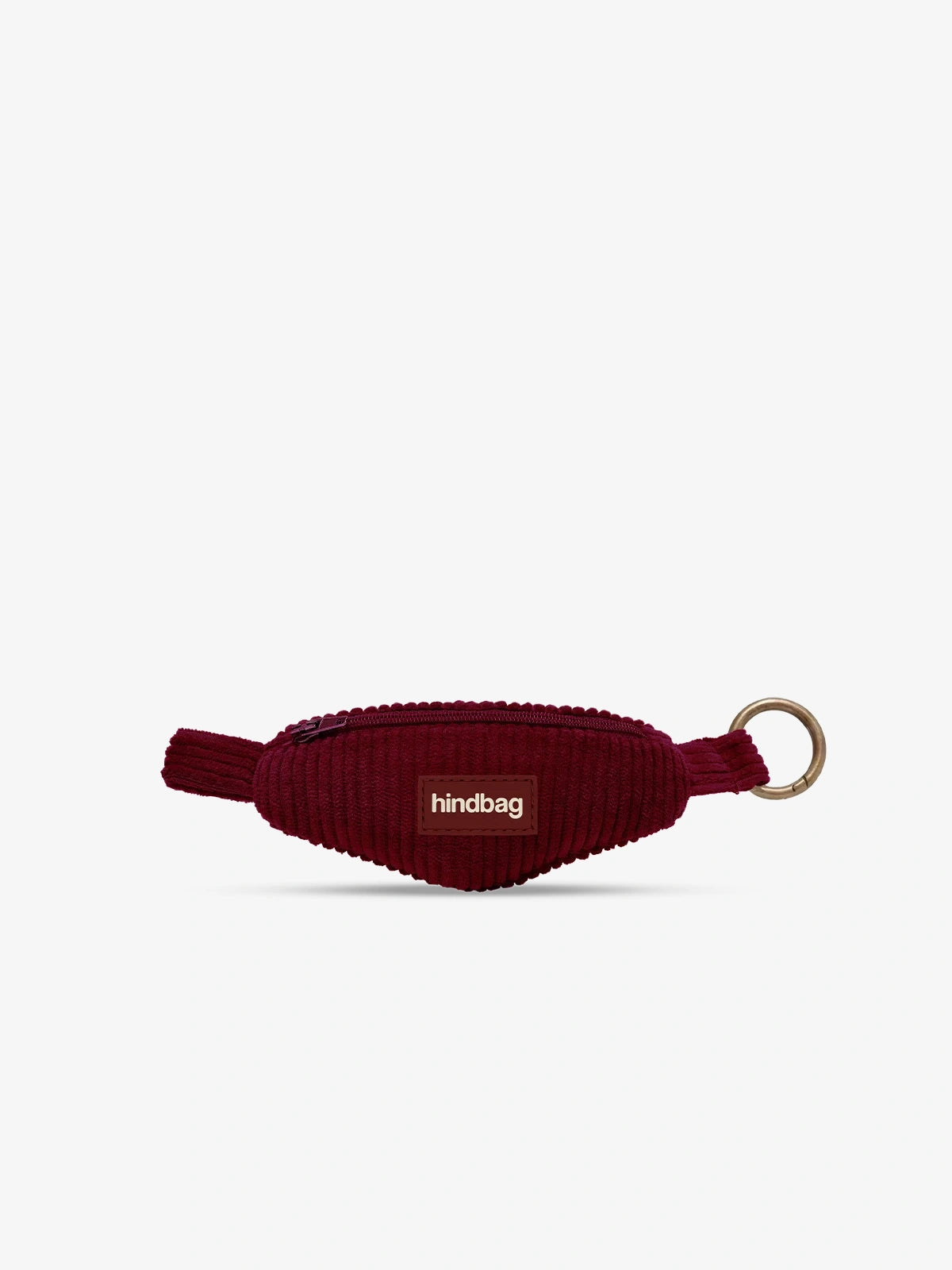 CÔME Schlüsselanhänger • Cord Bordeauxrot