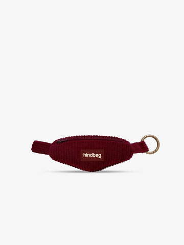 Hindbag - CÔME Schlüsselanhänger • Cord Bordeauxrot - ROSA ECK