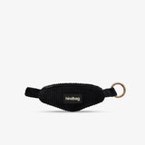 Hindbag - CÔME Schlüsselanhänger • Cord Schwarz - ROSA ECK
