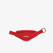 Hindbag - CÔME Schlüsselanhänger • Karminrot - ROSA ECK