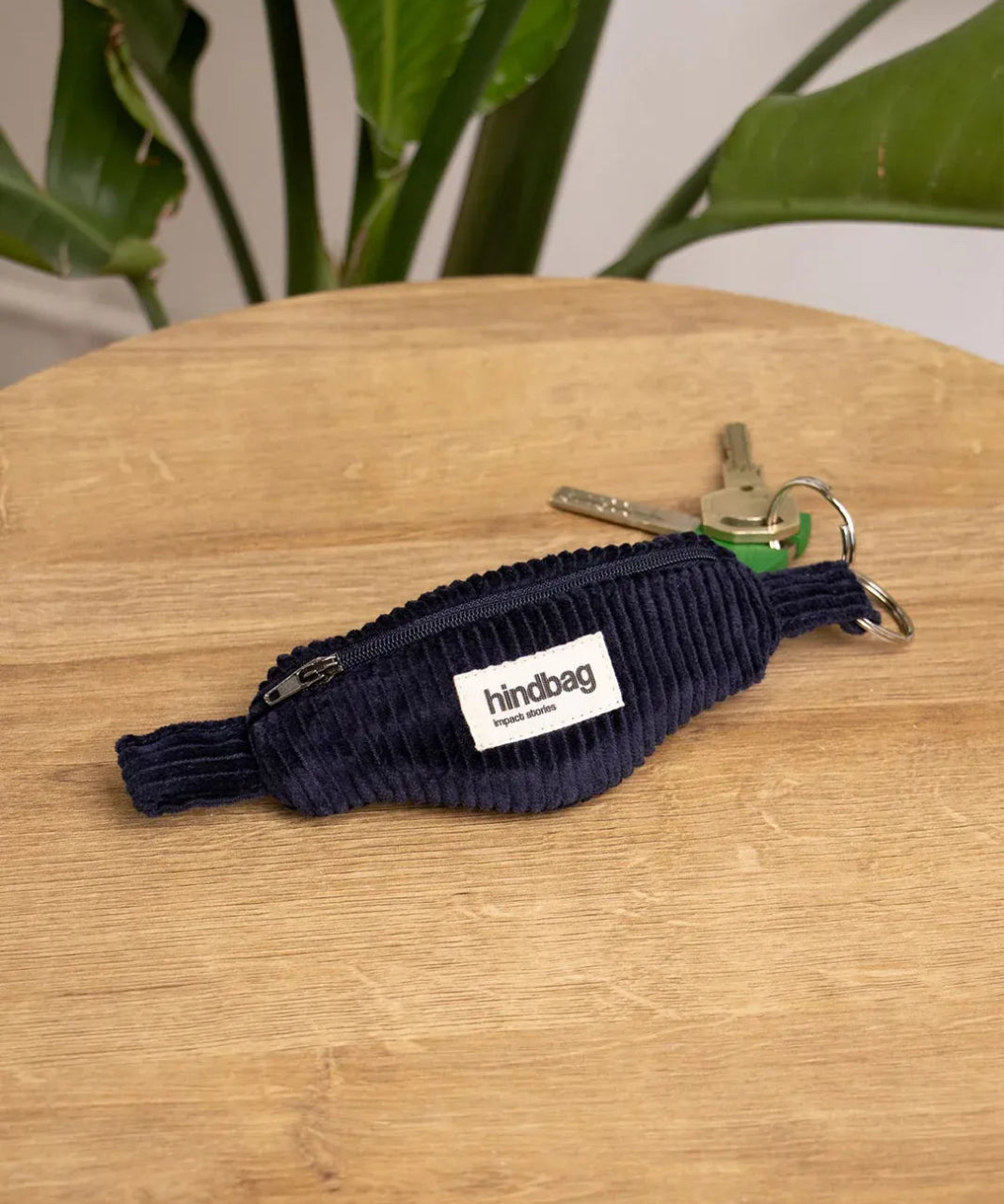 Hindbag - CÔME Schlüsselanhänger • Cord Marineblau - Schlüsselanhänger - ROSA ECK