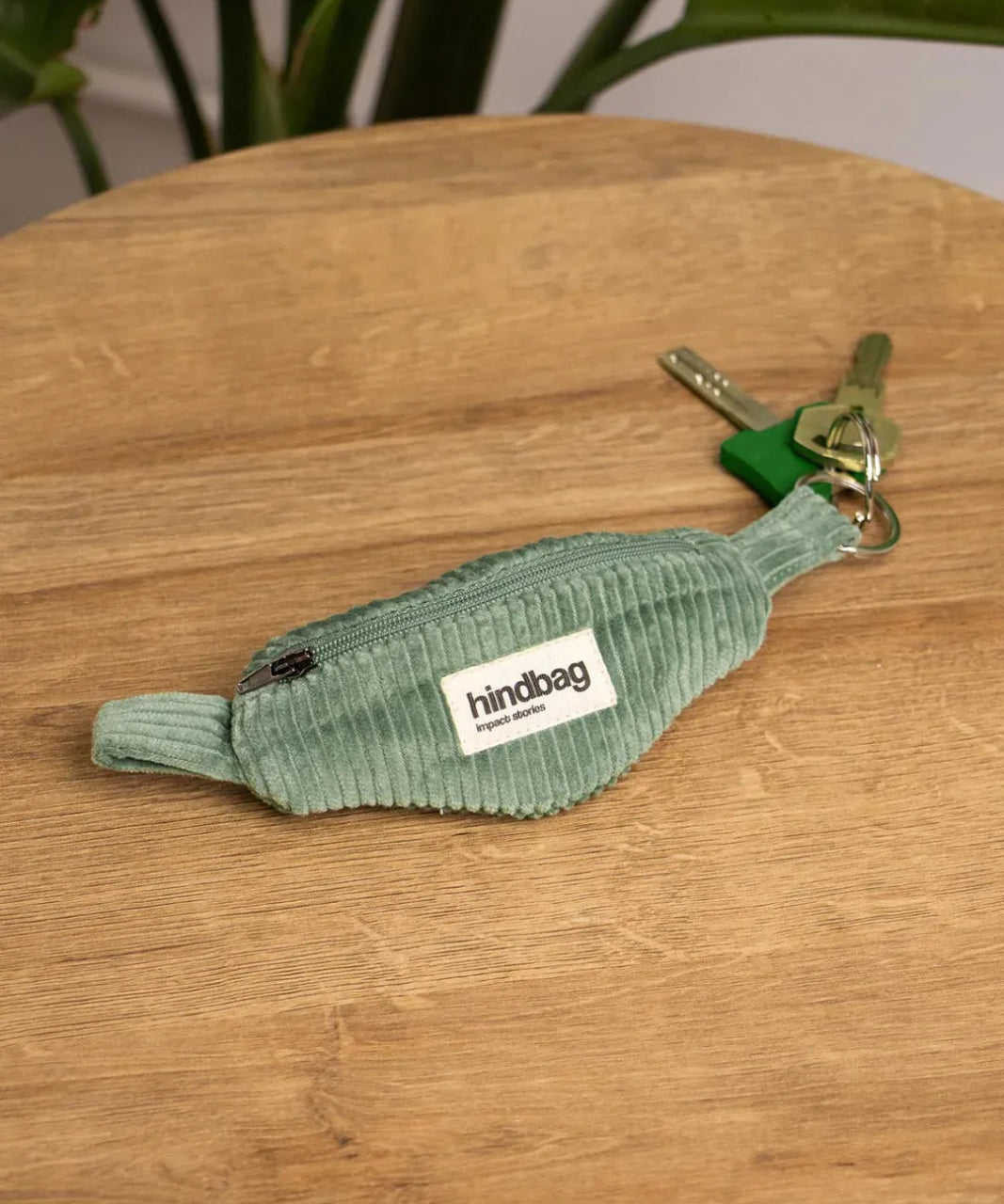 Hindbag - CÔME Schlüsselanhänger • Cord Mintgrün - Schlüsselanhänger - ROSA ECK