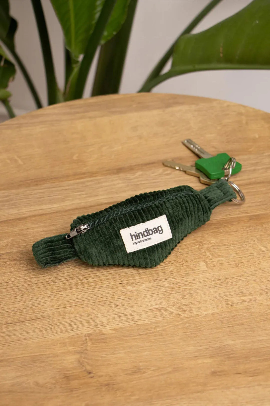 Hindbag - CÔME Schlüsselanhänger • Cord Tannengrün - Schlüsselanhänger - ROSA ECK