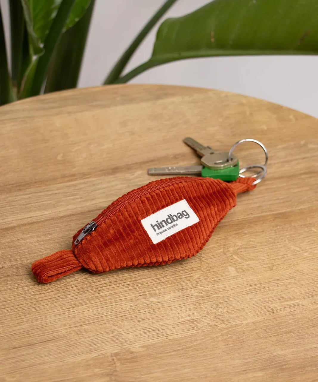 Hindbag - CÔME Schlüsselanhänger • Cord Ziegelrot - Schlüsselanhänger - ROSA ECK