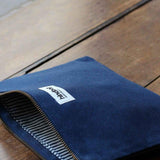 Hindbag - EMA Beutel mit Reisverschluss | Navy Blue - Beutel - ROSA ECK - Blau, ,
