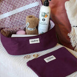 Hindbag - EMA Etuis/Mäppchen • Pflaume - Beutel - ROSA ECK