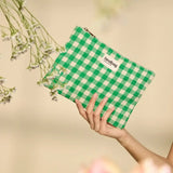 Hindbag - EMA Handtasche | Grünes Karomuster - Beutel - ROSA ECK Concept Store