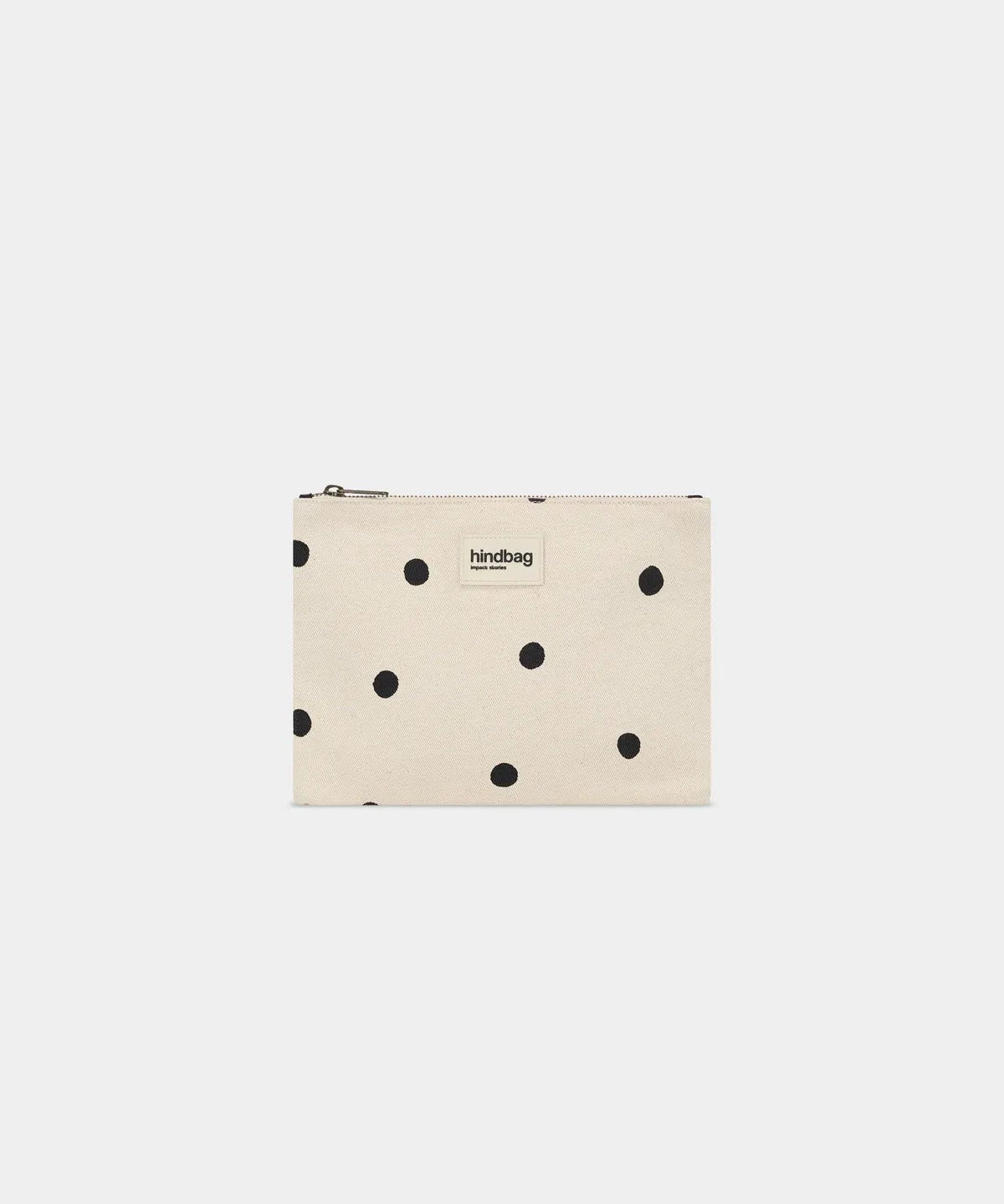 Hindbag - EMA Täschchen • Punkte Naturweiß - ROSA ECK